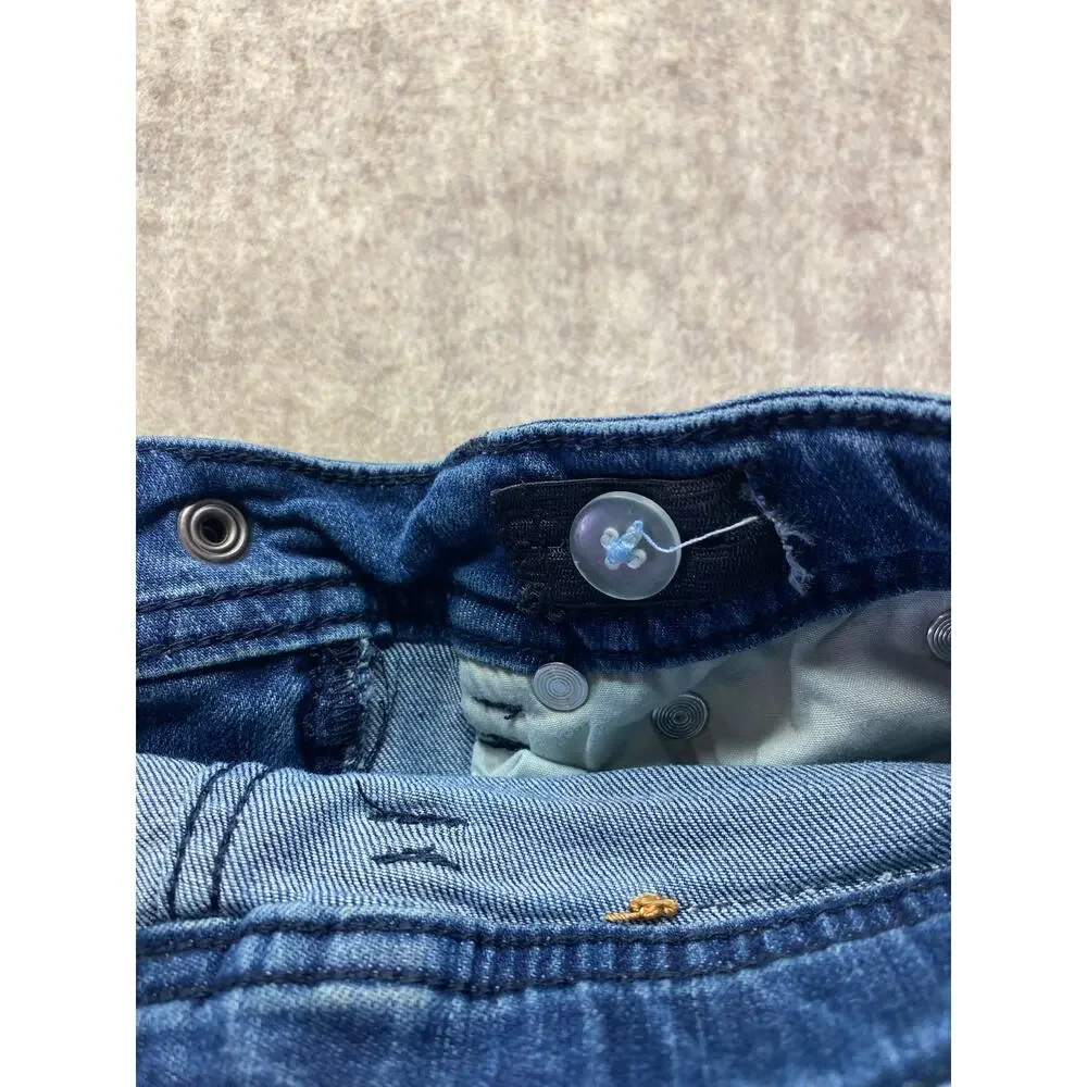 Diesel Kids THANAZ J US Distressed Adjustable Waist Skinny Jeans Size 5
